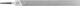 Werkstattfeile DIN 7261 L.300mm Q.30x6,5mm Hieb 2 Flachstumpf PFERD