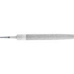 Werkstattfeile DIN 7261 L.150mm Q.16x4,5mm Hieb 1 Halbrund PFERD