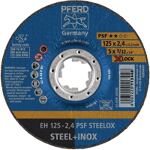 Trennscheibe X-LOCK PSF STEELOX D125x2,4mm ger.INOX Bohr.22,23mm PFERD