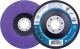 Kompaktschleifteller Purple Grain Single D115mm K.36 gekr.CO Bohr.22,23mm LUKAS