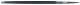 Sägefeile L.150mm Hieb2 Q.9mm 3KT schmal DIN7262-B