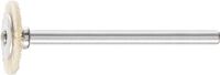 Minirundbürste RBU 1602/3 SBW D16xB2xL3mm Naturborsten weiß PFERD
