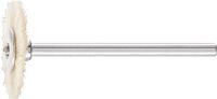 Minirundbürste RBU 2202/3 SBW D22xB2xL6mm Naturborsten weiß PFERD