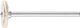 Minirundbürste RBU 1602/3 ZHW D16xB2xL3mm Naturborsten Ziegenhaar PFERD