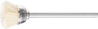 Minitopfbürste TBU 1803/3 SBW D18xB3xL6mm Naturborsten weiß PFERD