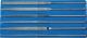 Diamantnadelfeilensatz 140mm 6-tlg.D 126 PROMAT