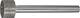 Diamantschleifstift D8xH10mm 70mm 6mm D 126 Zyl.PROMAT