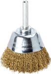 Flächenbürste D.50mm Schaft 6mm Drahtstärke 0,2mm MS 10500min-¹ LESSMANN
