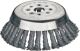 Kegelbürste D.155mm Drahtstärke 0,5mm STA 12mm Bohr.20mm 10000min-¹ LESSMANN
