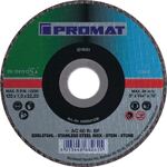 Trennscheibe D125x1mm ger.STA/STE Bohr.22,23mm PROMAT