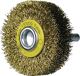Rundbürste D.80mm 6mm Drahtstärke 0,2mm Messingdraht 19mm 12000min-¹ PROMAT