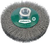 Kegelbürste D.100mm Drahtstärke 0,2mm VA 20mm 12500min-¹ OSBORN