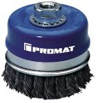 Topfbürste D.120mm Drahtstärke 0,5mm STA 6500min-¹ PROMAT