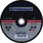 Trennscheibe D230x3mm ger.STA Bohr.22,23mm PROMAT