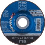 Trennscheibe SG STEEL D115x2,4mm gekr.STA Bohr.22,23mm PFERD