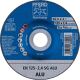 Trennscheibe SG ALU D125x2,4mm gekr.Alu.Bohr.22,23mm PFERD