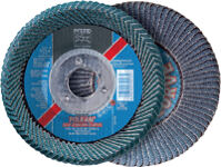 Lamellenschleifscheibe Spezial-Linie SGP-Curve M PFR Z40 D.115mm INOX 22,23mm