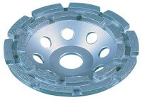 Diamantschleiftopf D.180mm 2fach f.Beton/Granit u.DIEWE Baustellenmat.