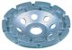 Diamantschleiftopf D.180mm 2fach f.Beton/Granit u.DIEWE Baustellenmat.