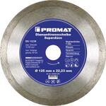 Diamanttrennscheibe D.230mm Bohr.22,23mm Fliesen 7mm PROMAT