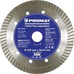 Diamanttrennscheibe Turbo-Top D.300mm Bohr.25,4mm superdünn 10mm PROMAT
