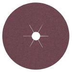 Fiberscheibe D.125mm K.120 f.HO/Metall Korund PROMAT