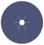 Fächerschleifscheibe K.36 D.180mm Vulkanfiber PROMAT f.V2A-Stahl