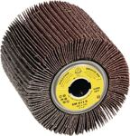Satinierwalze SM 611 S 80 braun Ø100xB100mm 19mm KLINGSPOR