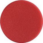 Polierschwamm D.133mm S.25mm weich rot Nachpolieren