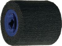 Satinierwalze Vlies 240 fine braun Ø100xB100mm 19mm PROMAT