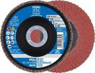 Fächerscheibe POLIFAN A-COOL SG INOX+ALU D.125mm K.40 kon.INOX/Aluminium NK
