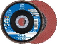Fächerscheibe POLIFAN A-COOL SG INOX+ALU D.125mm K.60 kon.INOX/Aluminium NK