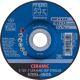 Schruppscheibe CERAMIC SGP STEELOX D125xS7mm gekr.STA Bohr.22,23mm PFERD