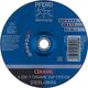 Schruppscheibe CERAMIC SGP STEELOX D230xS7mm gekr.STA Bohr.22,23mm PFERD