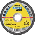 Trennscheibe A 660 R Supra D115x1mm ger.INOX Bohr.22,23mm KLINGSPOR