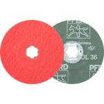 Fiberscheibe COMBICLICK CO-COOL D.115mm K.36 INOX/Alu.Keramikkorn PFERD