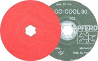 Fiberscheibe COMBICLICK CO-COOL D.125mm K.80 INOX/Alu.Keramikkorn PFERD