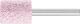 Schleifstift STEEL EDGE D13xH25mm 6mm Edelkorund AR 80 ZY PFERD