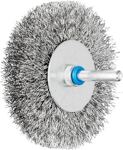 Rundbürste RBU 8015/6 INOX 0,30 D.80mm 6mm Drahtstärke 0,3mm VA 15mm 12000min-¹