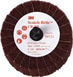 Lamellenbürste Scotch Brite CB-ZR D.63mm K.80 fine B.32mm rot 9000min-¹ 3M