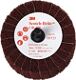 Lamellenbürste Scotch Brite CB-ZR D.63mm K.80 fine B.32mm rot 9000min-¹ 3M