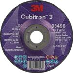 Schruppscheibe Cubitron™ 3 Cut and Grind D125xS3,2mmKörnung 36+ gekr.Cubitron™ 6