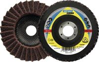Fächerscheibe SMT 800 D.115mm K.medium 12Grad gewölbt INOX NK KLINGSPOR