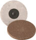 Polierscheibe 8A coarse D.51mm PROMAT VA/Stahl/Alu.