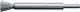 Pinselbürste D.12mm Schaft 6mm Drahtstärke 0,3mm STA 15000min-¹ LESSMANN