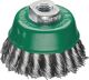 Topfbürste D.65mm M14 Drahtstärke 0,5mm VA 12500min-¹ LESSMANN