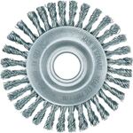Rundbürste D.115mm Bohr.Drahtstärke 0,5mm STA 6mm 15000min-¹ LESSMANN