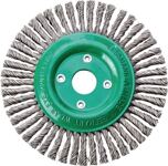 Rundbürste D.125mm Bohr.Drahtstärke 0,5mm VA 6mm 15000min-¹ LESSMANN