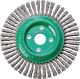 Rundbürste D.125mm Bohr.Drahtstärke 0,5mm VA 6mm 15000min-¹ LESSMANN