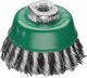 Topfbürste D.65mm M14 Drahtstärke 0,3mm VA 12500min-¹ 1 LESSMANN